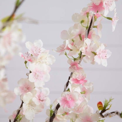 Large Artificial Cherry Blossom Tree with Lights
