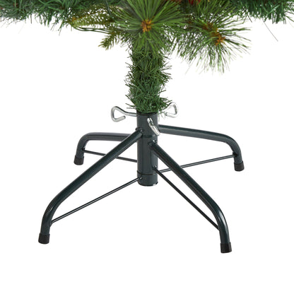 4 ft mixed pine artificial Christmas tree Nearly Natural with 100 clear LED lights on Tampa Home & Garden Store