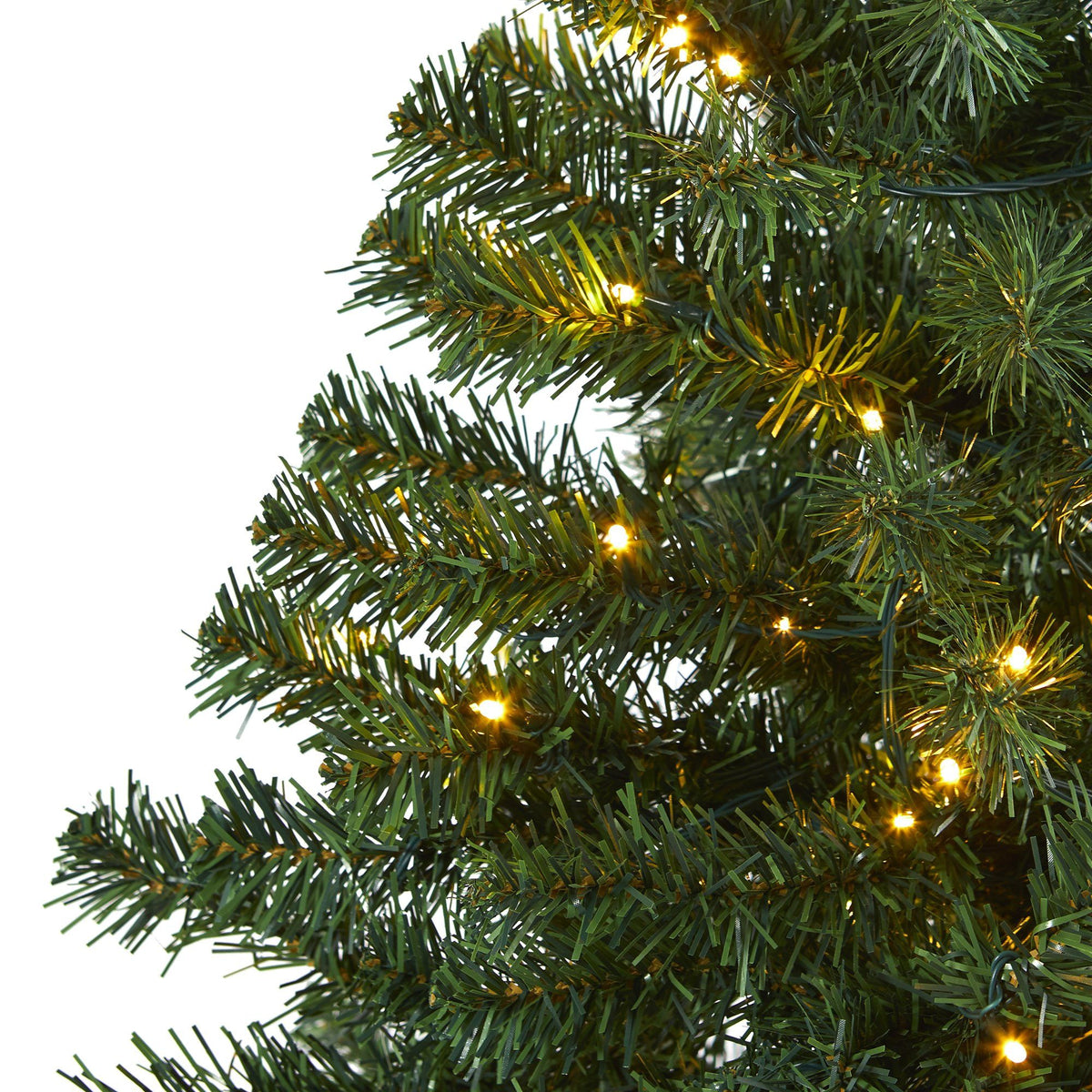 Nearly Natural 4' Northern Tip Pine Christmas Tree with 100 clear LED lights on Tampa Home & Garden Store