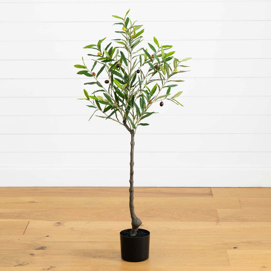 4’ Olive Artificial Tree - Tampa Home & Garden Store