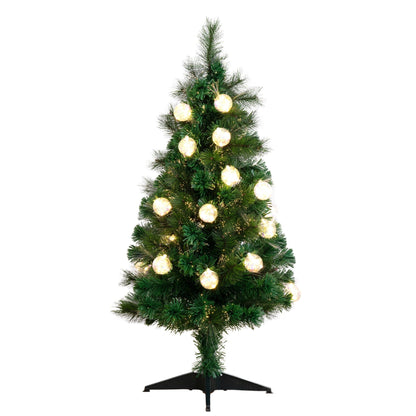 4ft Pre Lit Artificial Christmas Tree with Lights