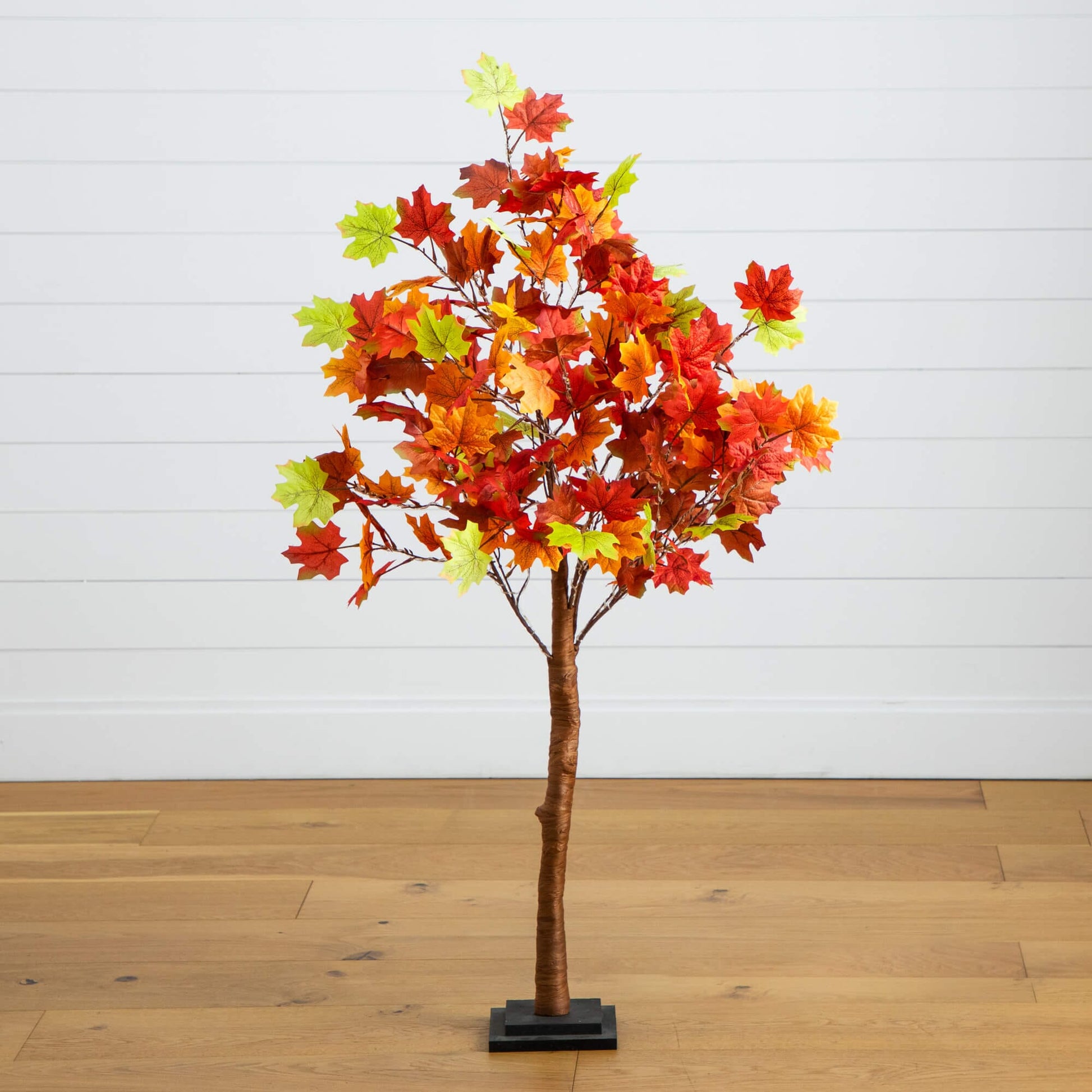 Nearly Natural 4' Pre-Lit Shades of Autumn Maple artificial tree with 180 warm white LEDs on Tampa Home & Garden Store