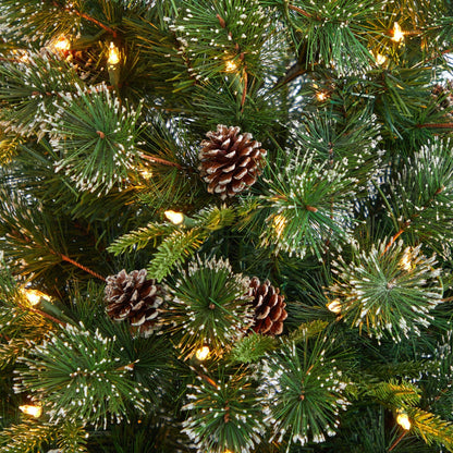 4’ Snowed Tipped Clermont Pine Artificial Christmas Tree