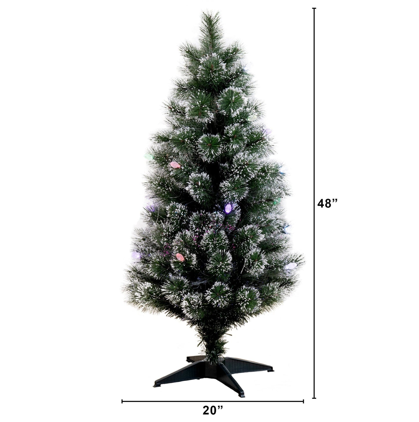Mini Snowy and Pre Lit Artificial Christmas Tree