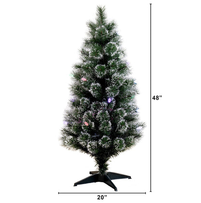Mini Snowy and Pre Lit Artificial Christmas Tree