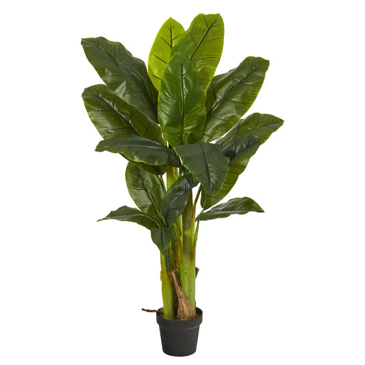 4' Triple Stalk Banana Tree (Real Touch) - Tampa Home & Garden Store