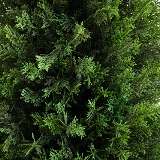 4’ UV Resistant Artificial Cedar Tree in Decorative White Planter (Indoor/Outdoor) - Tampa Home & Garden Store