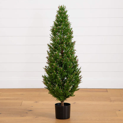 Artificial Rosemary Topiary for Porch and Yard