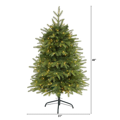 4 Ft Natural Look Vancouver Fir Tree with Lights
