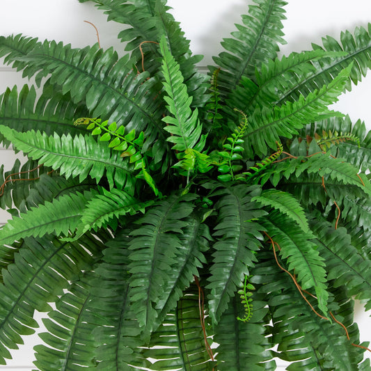 40” Artificial Boston Fern (Set of 2) - Tampa Home & Garden Store