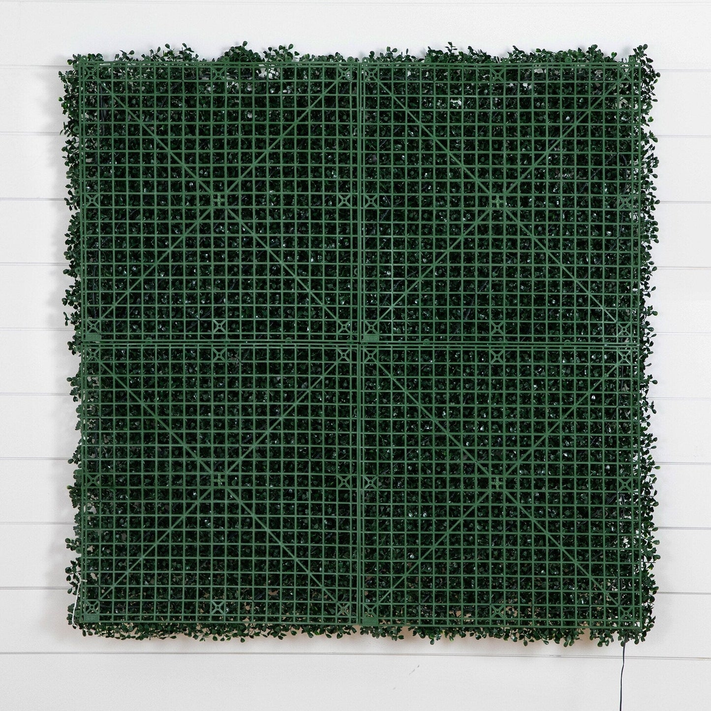 Artificial Boxwood Wall Panel with Led Lights