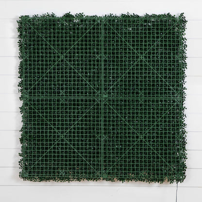 Artificial Boxwood Wall Panel with Led Lights