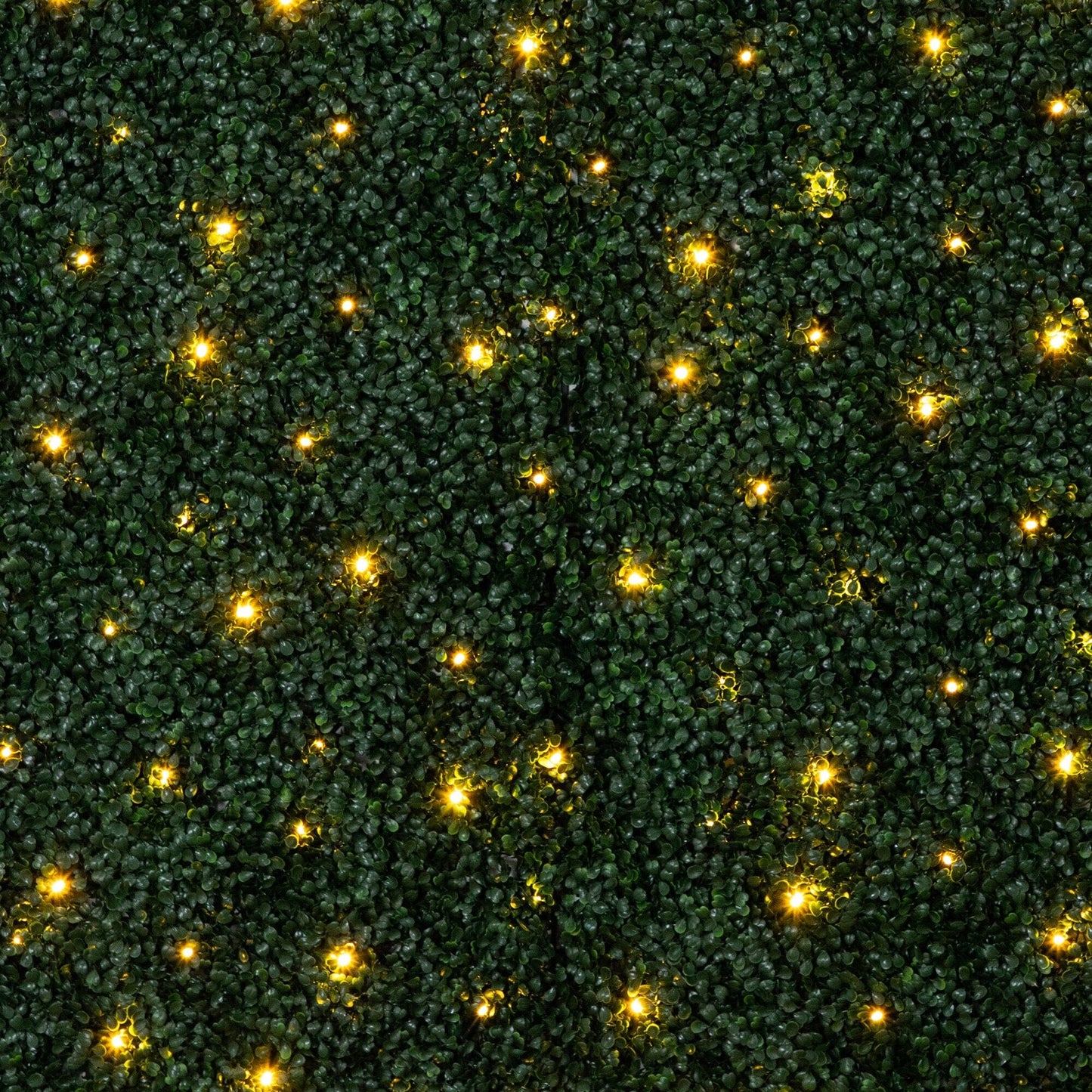 Artificial Boxwood Wall Panel with Led Lights