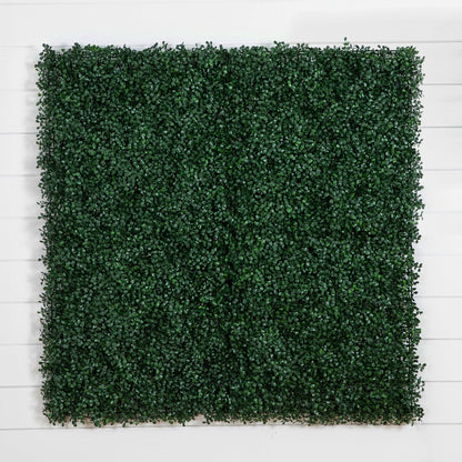 Artificial Boxwood Wall Panel with Led Lights