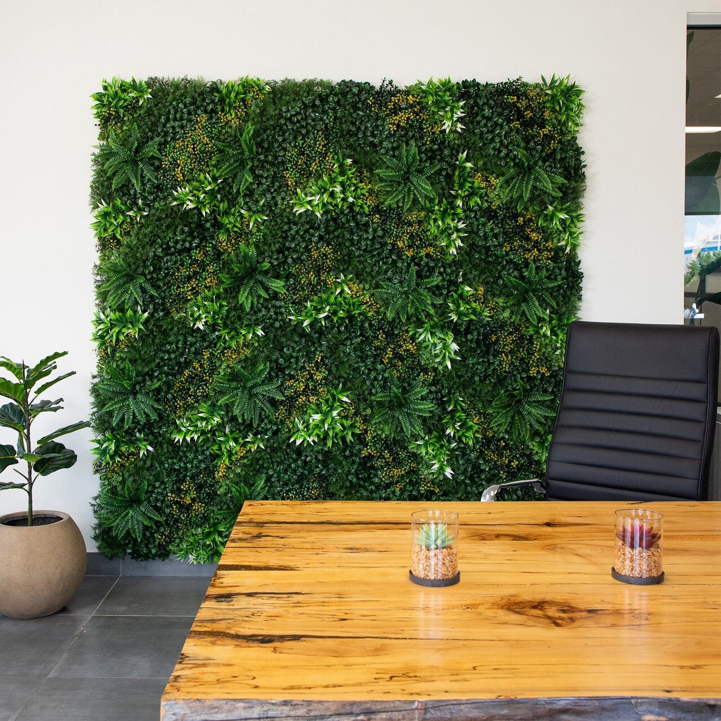 Hawaiian Islands and Artificial Living Walls