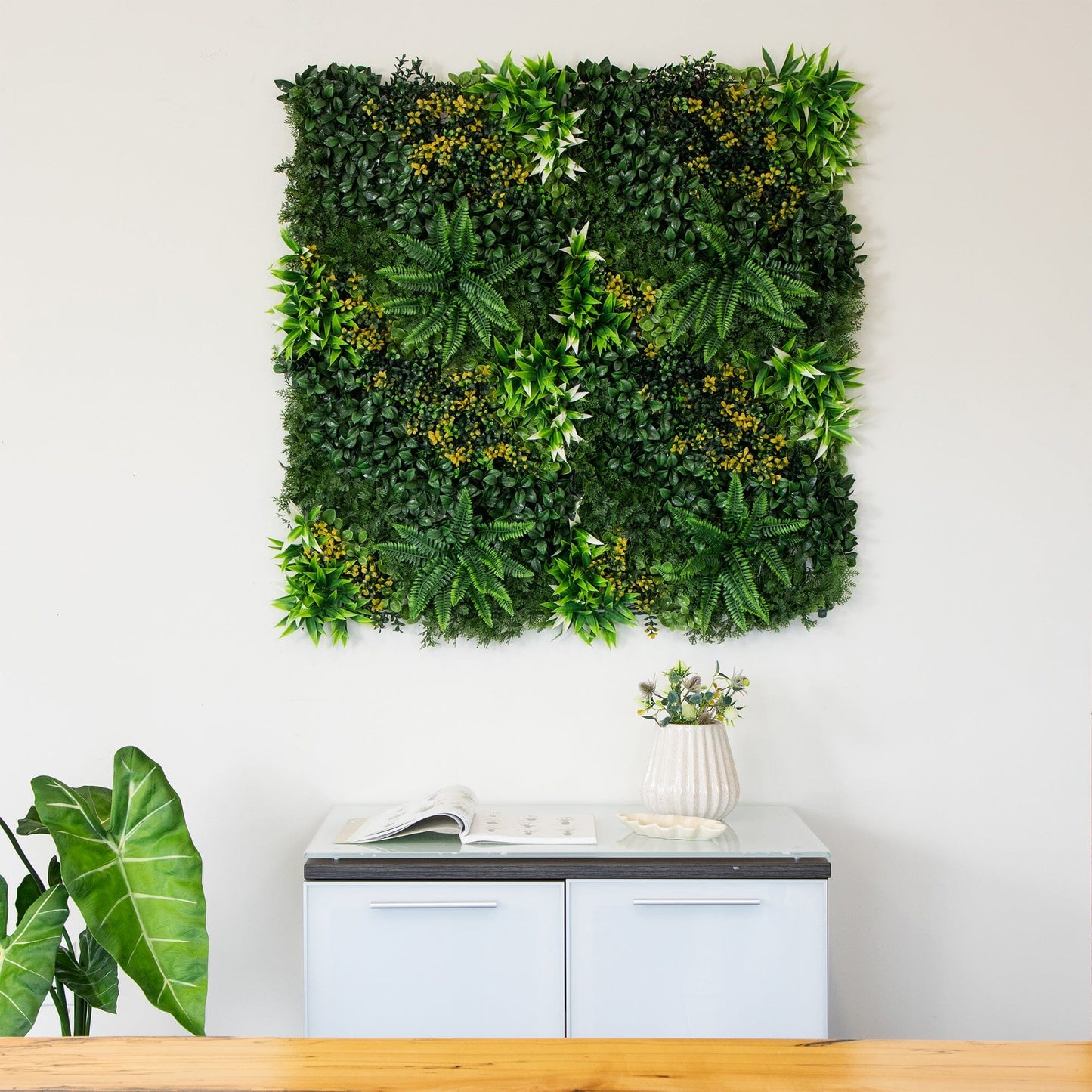 Hawaiian Islands and Artificial Living Walls