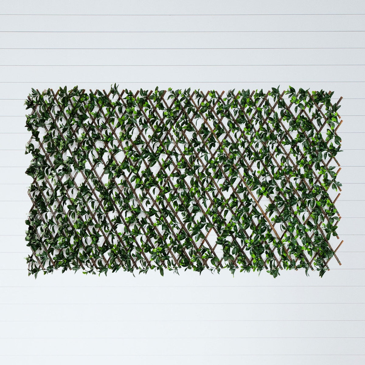 Gardenia privacy fence screen Nearly Natural 40x80 UV resistant lattice with green leaves on Tampa Home & Garden Store