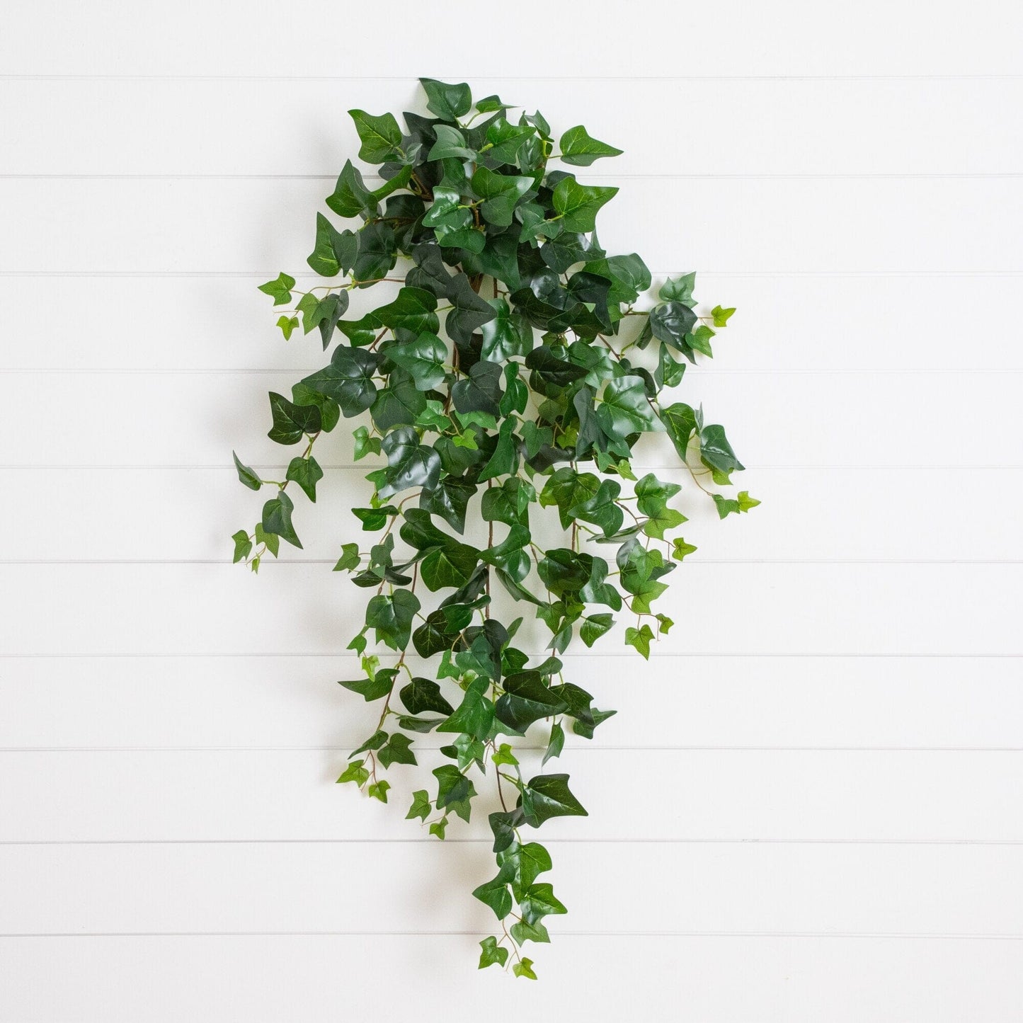 Artificial Puff Ivy Hanging Plant 41in UV resistant, set of 3, Nearly Natural green ivy on Tampa Home & Garden Store