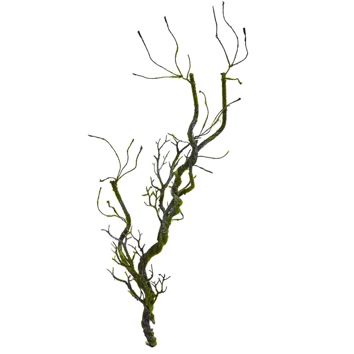 32in Moss Twig Vine Artificial Plant set of 4 Nearly Natural mossy twig stems on Tampa Home & Garden Store
