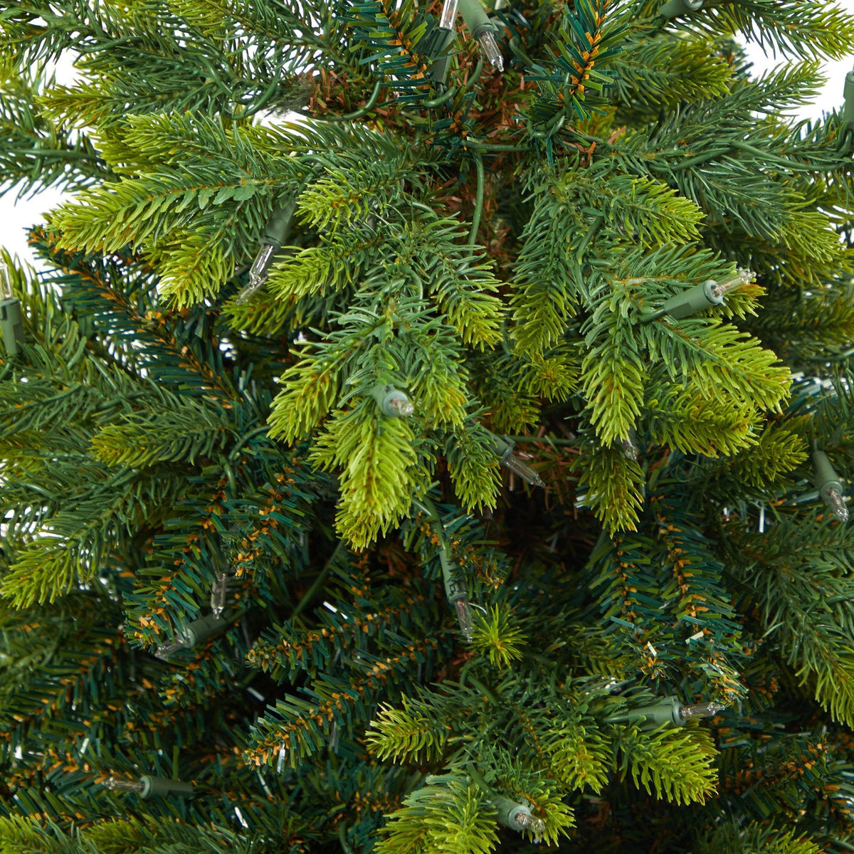 Nearly Natural 44in North Carolina Fir artificial Christmas tree with 150 clear lights on Tampa Home & Garden Store