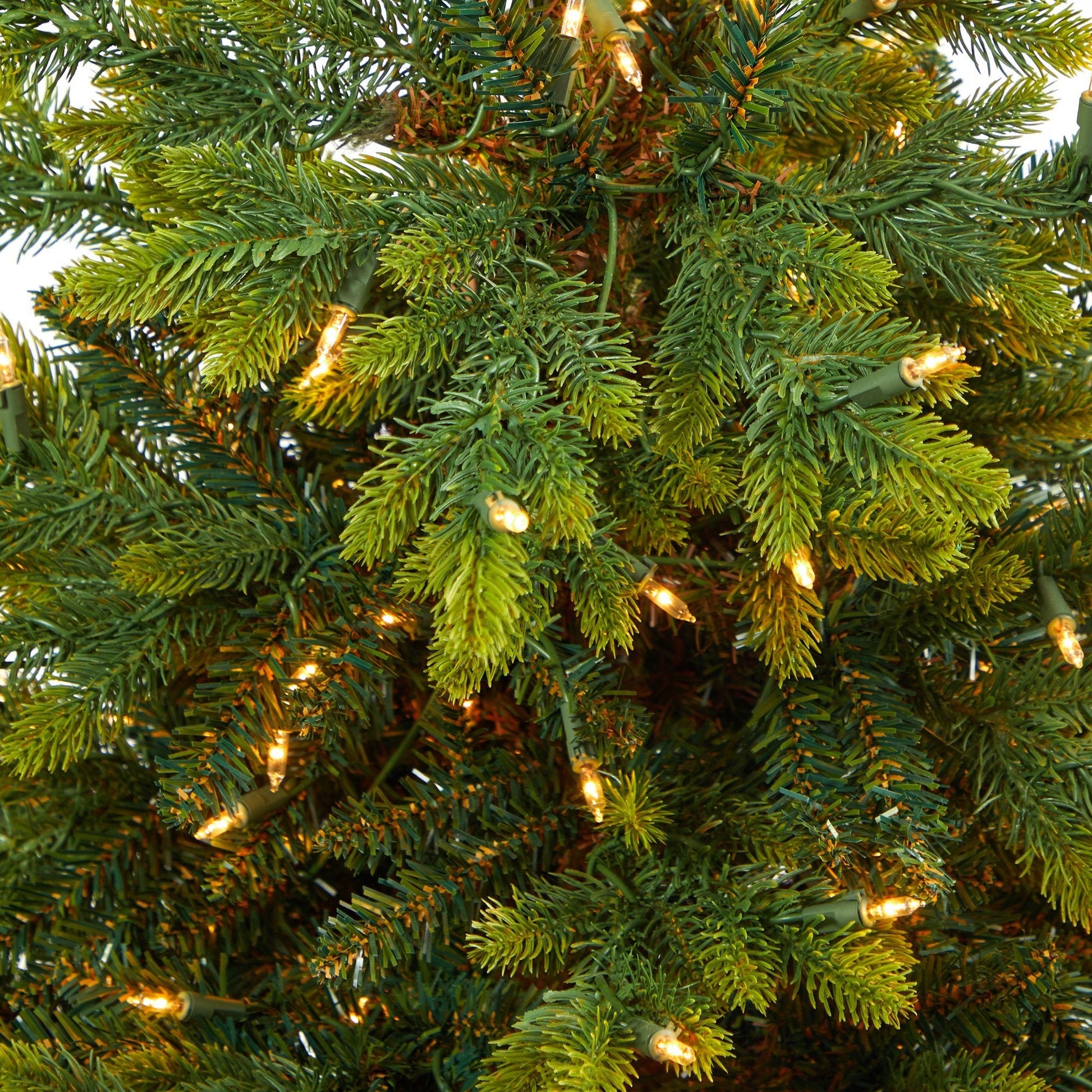 Nearly Natural 44in North Carolina Fir artificial Christmas tree with 150 clear lights on Tampa Home & Garden Store
