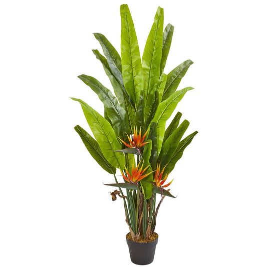 4.5’ Bird of Paradise Artificial Plant - Tampa Home & Garden Store