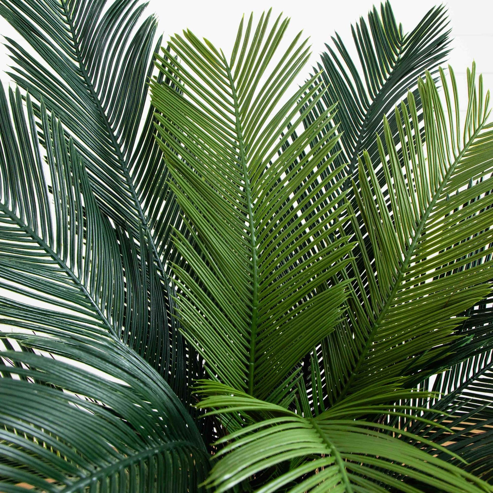 4.5’ Cycas artificial tree fronds, Nearly Natural, green indoor/outdoor leaves on Tampa Home & Garden Store