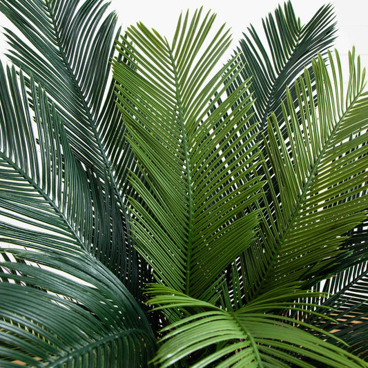 4.5’ Cycas artificial tree fronds, Nearly Natural, green indoor/outdoor leaves on Tampa Home & Garden Store