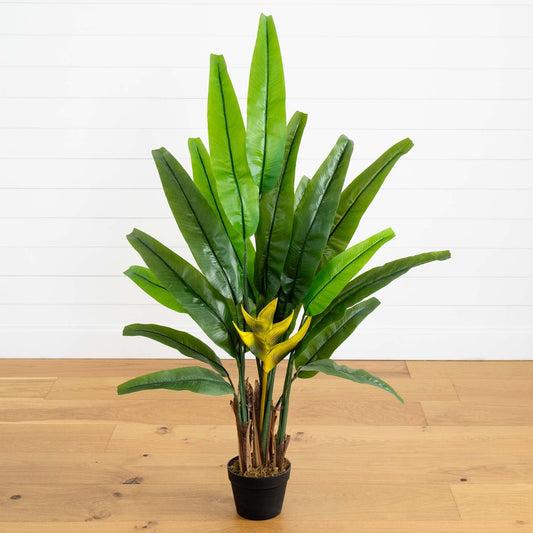 4.5’ Traveler's Palm Artificial Tree - Tampa Home & Garden Store