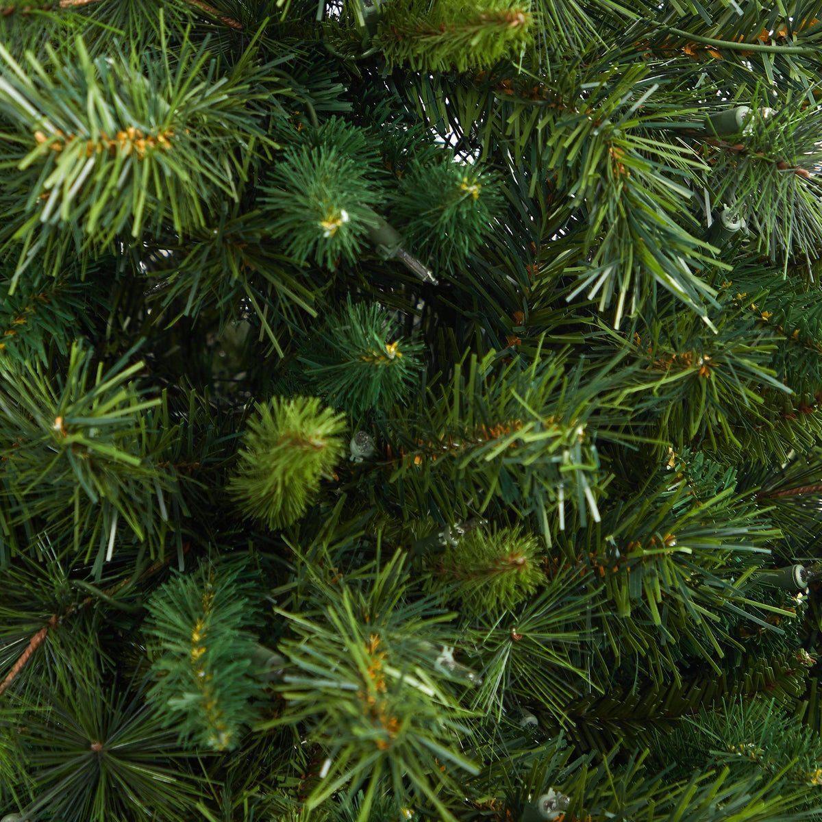 4.5 ft Wyoming Mixed Pine artificial Christmas tree with clear lights and bendable branches on Tampa Home & Garden Store