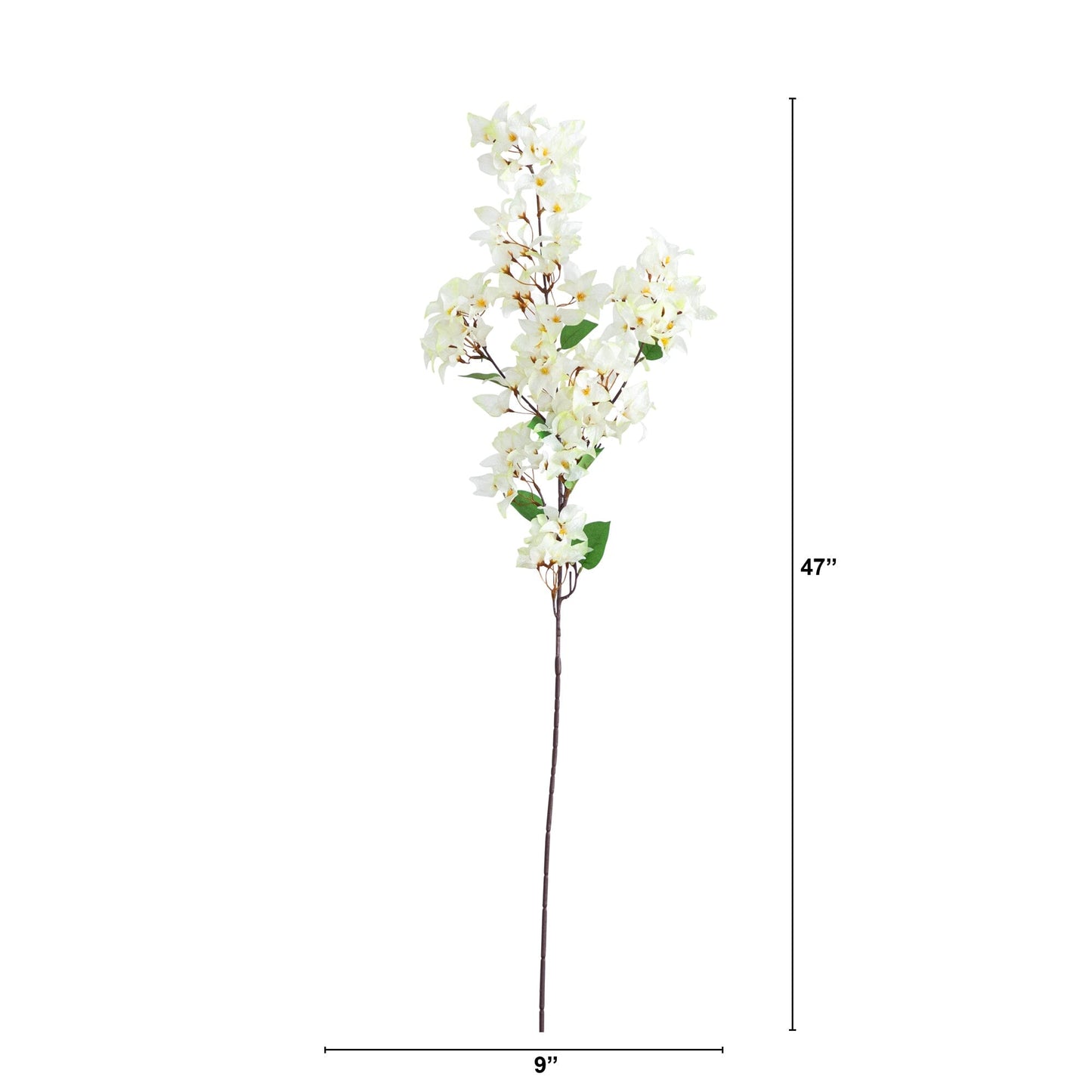 Ramas artificiales de buganvilla de 47" - Juego de 3