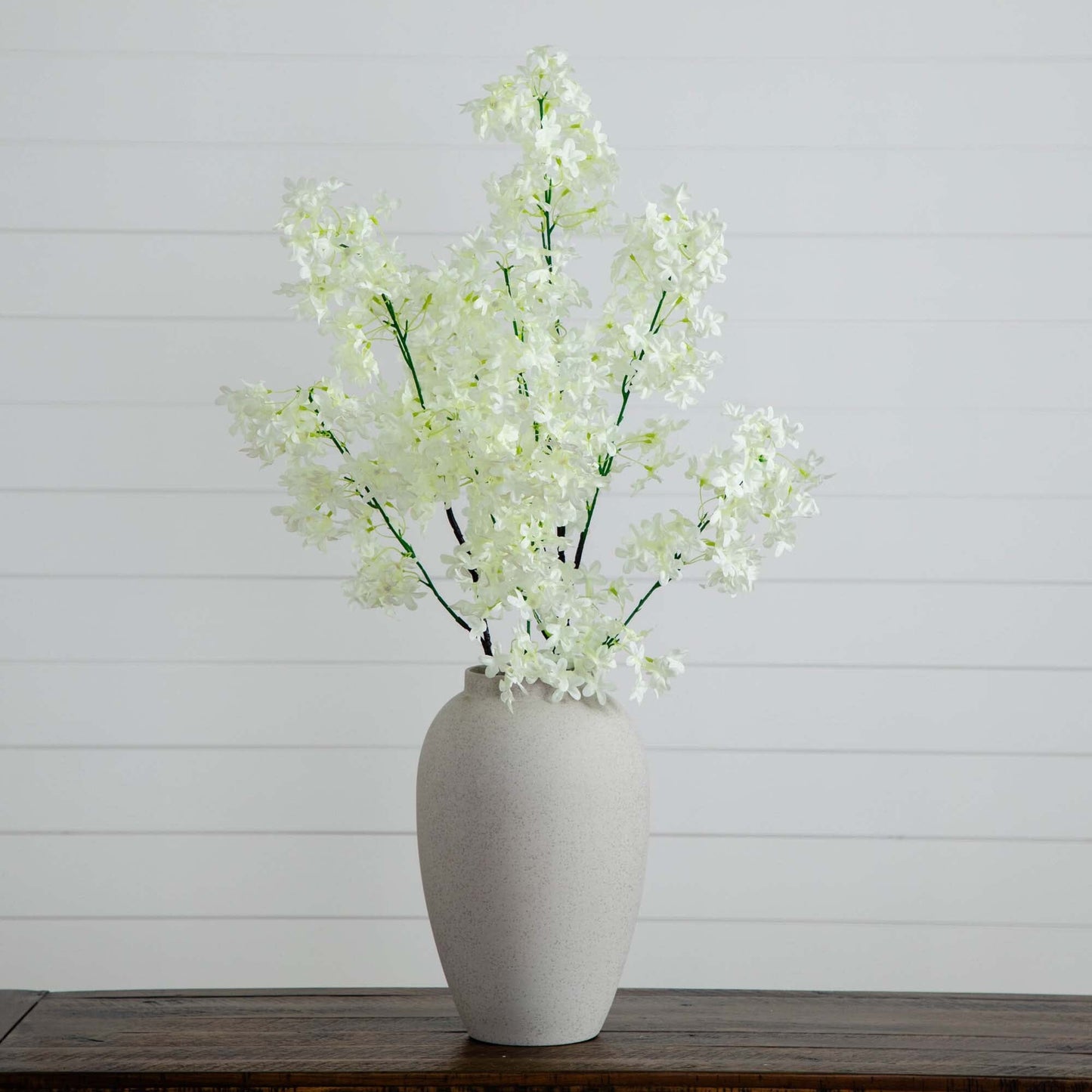 Flor de cerezo artificial de 47" - Juego de 3