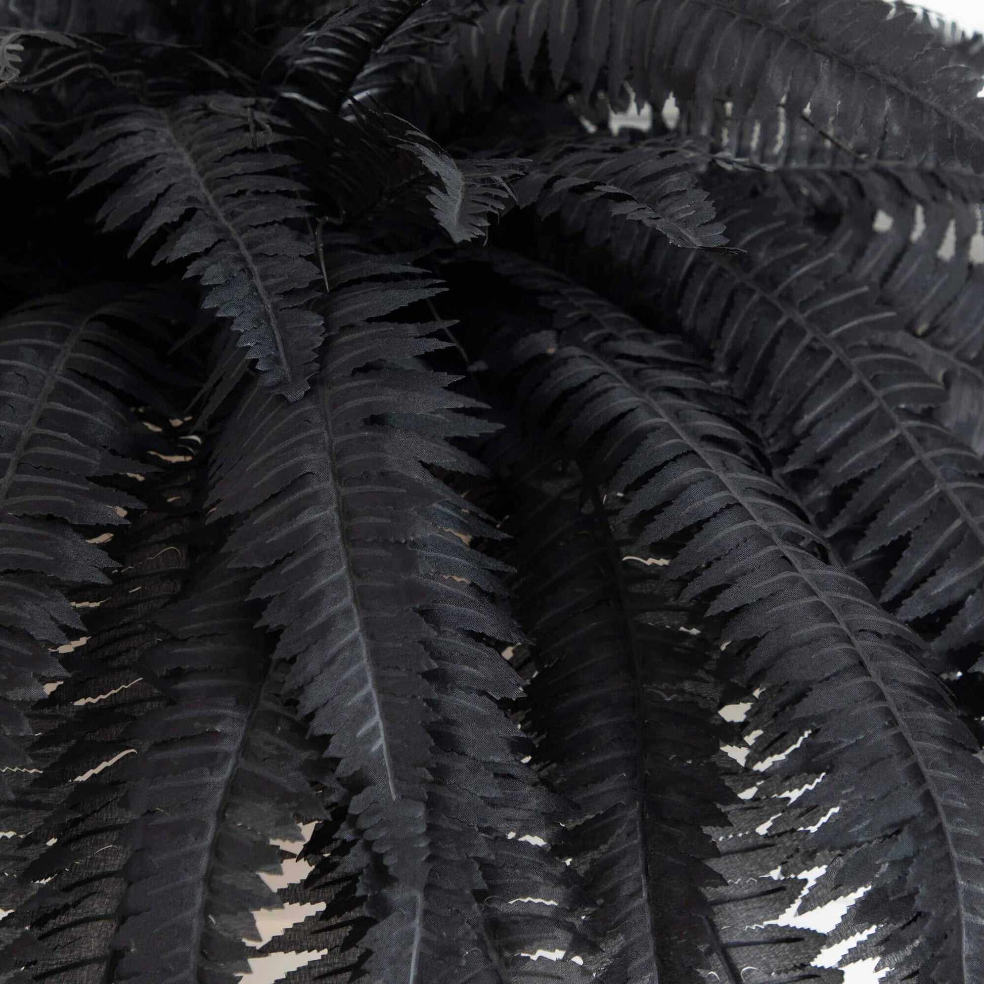 48in Artificial Halloween Black Boston Fern set of 2, Nearly Natural on Tampa Home & Garden Store