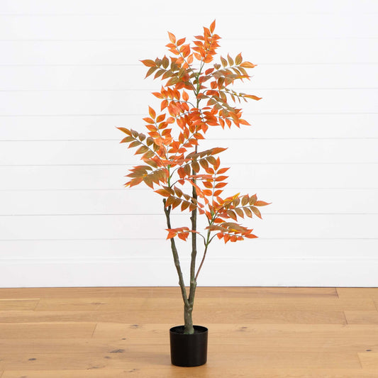 4ft. Autumn Sumac Artificial Fall Tree - Tampa Home & Garden Store