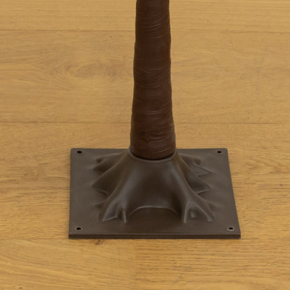 Tree Nearly Natural 4ft Pre-Lit Easter Egg Twig Tree trunk wrapped in brown on square base on Tampa Home & Garden Store