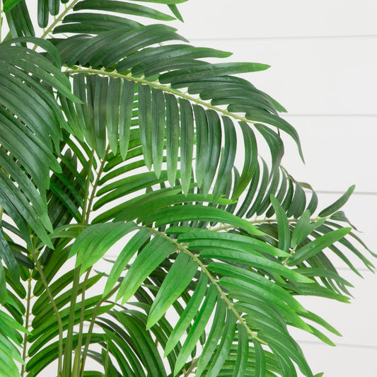 5' Areca Silk Tree Nearly Natural artificial foliage green pinnate leaves on Tampa Home & Garden Store