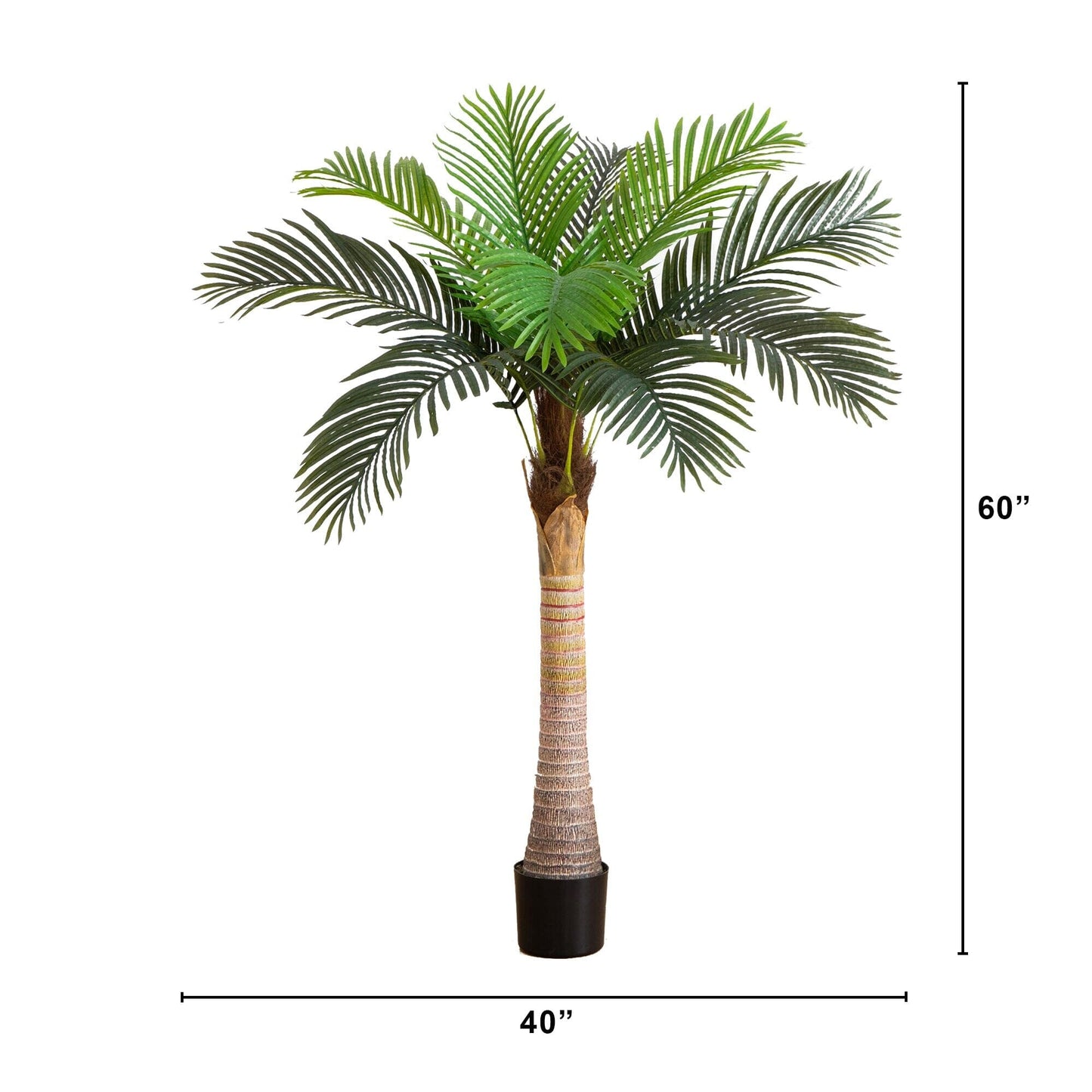 Artificial Coconut Palm Tree for Patio and Deck