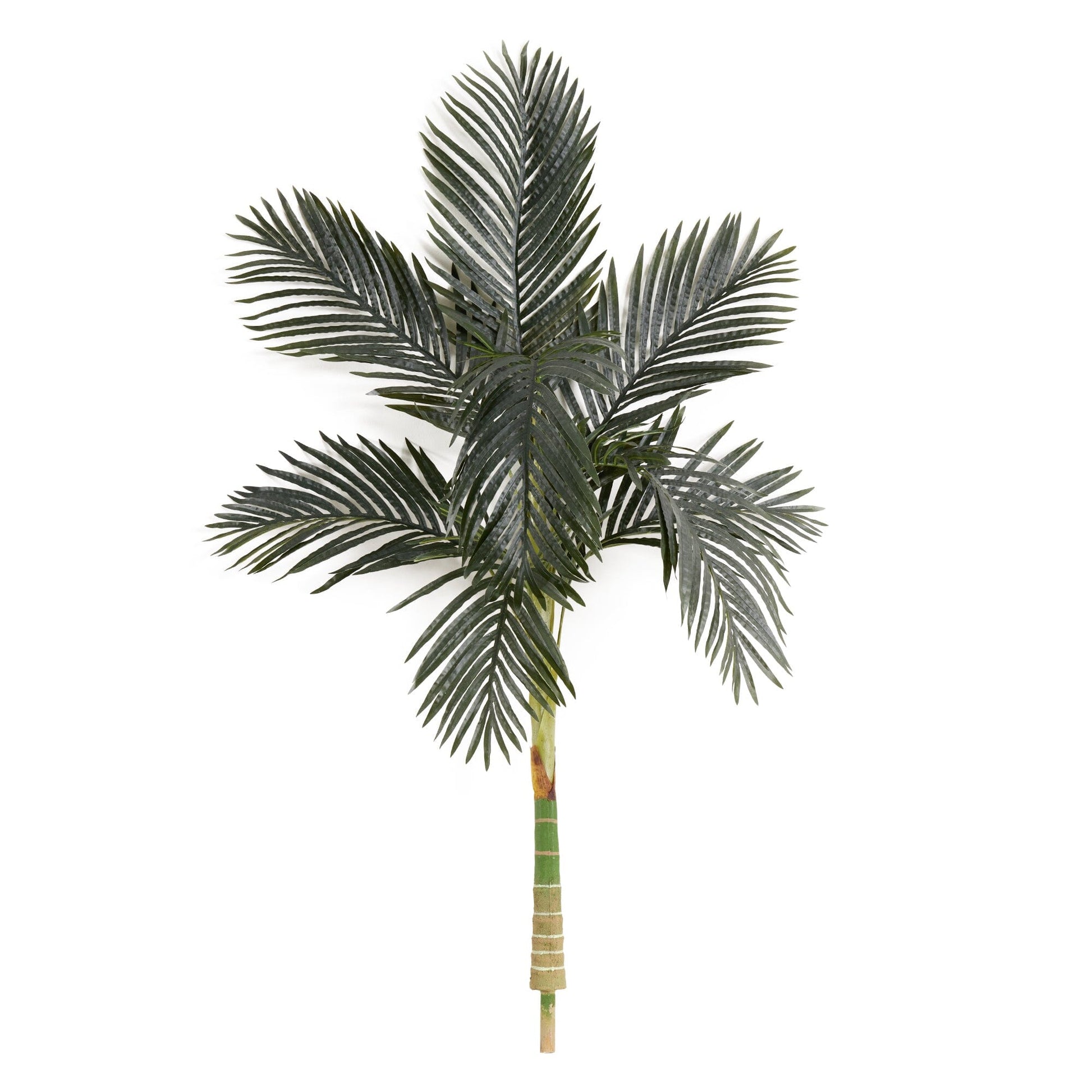 5 ft artificial golden cane palm tree Nearly Natural without pot on Tampa Home & Garden Store
