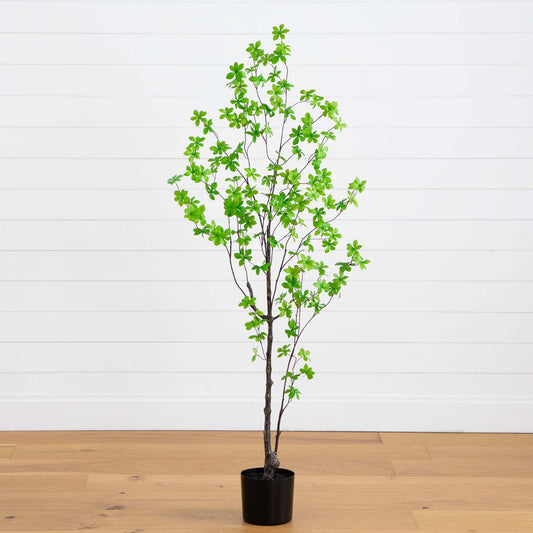 5’ Artificial Minimalist Enkianthus Tree - Tampa Home & Garden Store