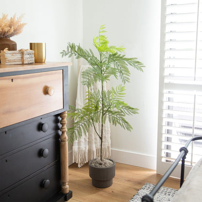 5 Foot Artificial Green Jacaranda Tree for Home