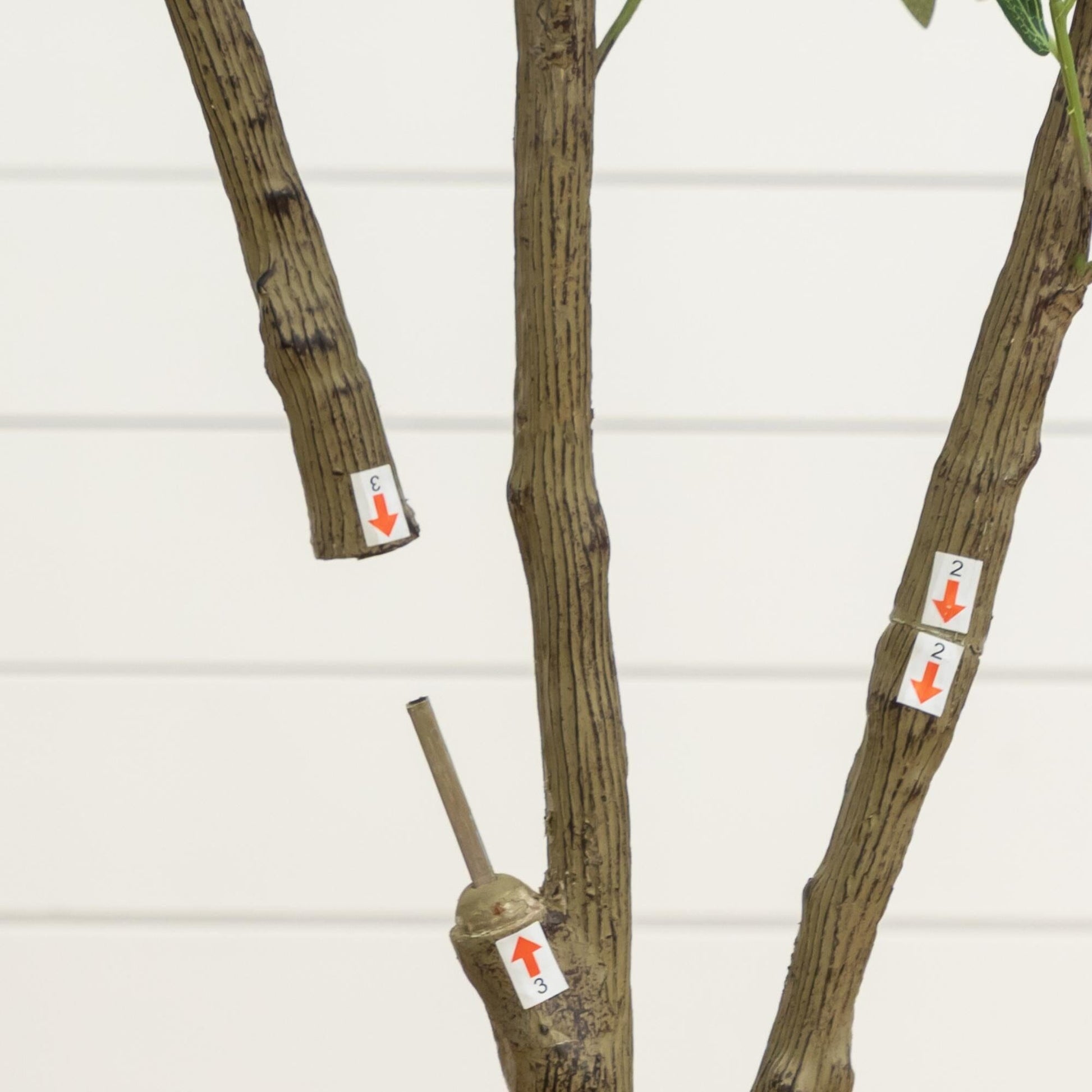 5’ artificial olive tree in white decorative planter by Nearly Natural on Tampa Home & Garden Store