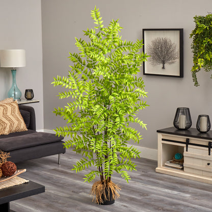 Árbol artificial de helecho águila de 1,5 m
