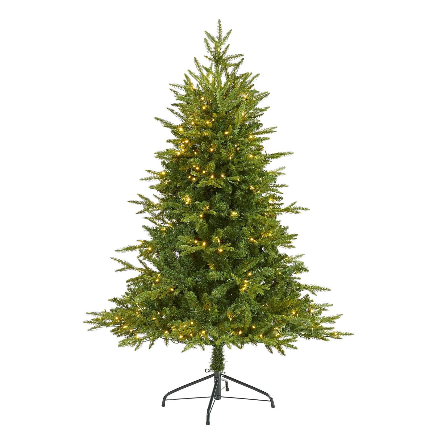 Natural Look Christmas Tree and Clear LED Lights