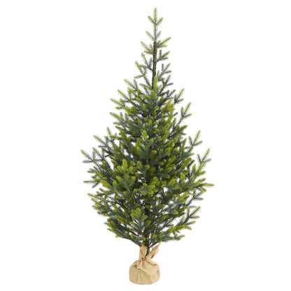 5’ Fraser Fir Natural Look artificial Christmas tree with 853 bendable branches Nearly Natural on Tampa Home & Garden Store