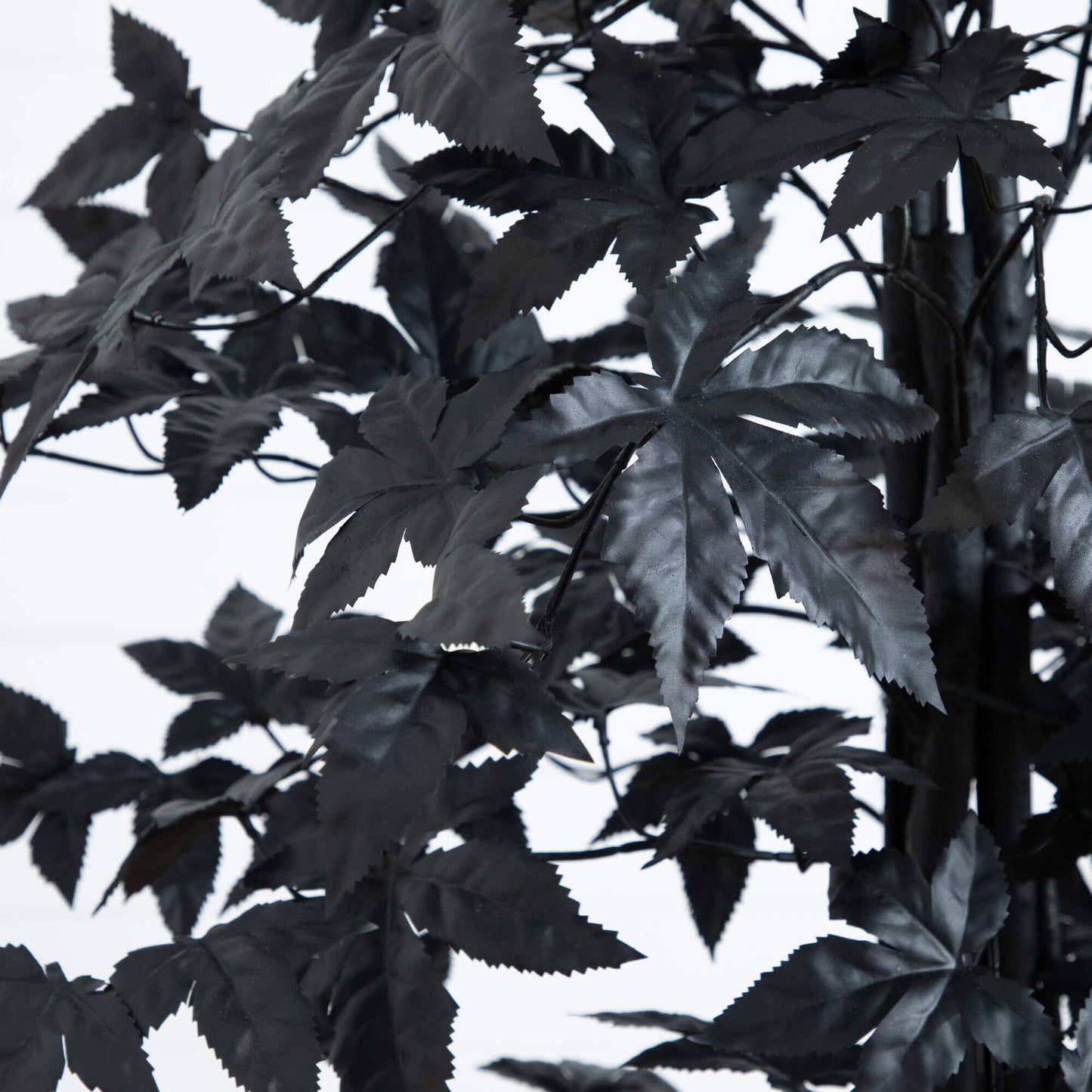 5ft artificial Halloween Black Maple Tree with natural trunk by Nearly Natural on Tampa Home & Garden Store