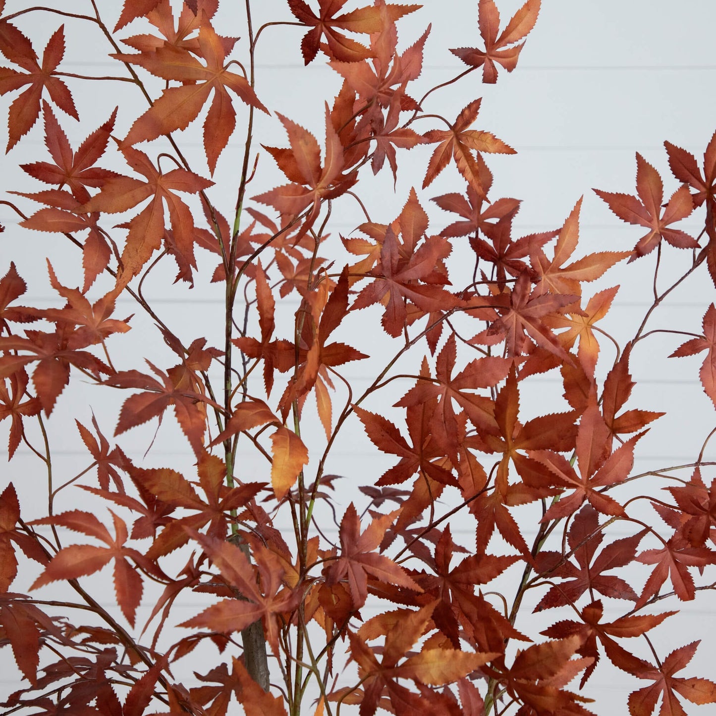 5' Autumn Japanese Maple artificial tree with red-orange leaves on Tampa Home & Garden Store