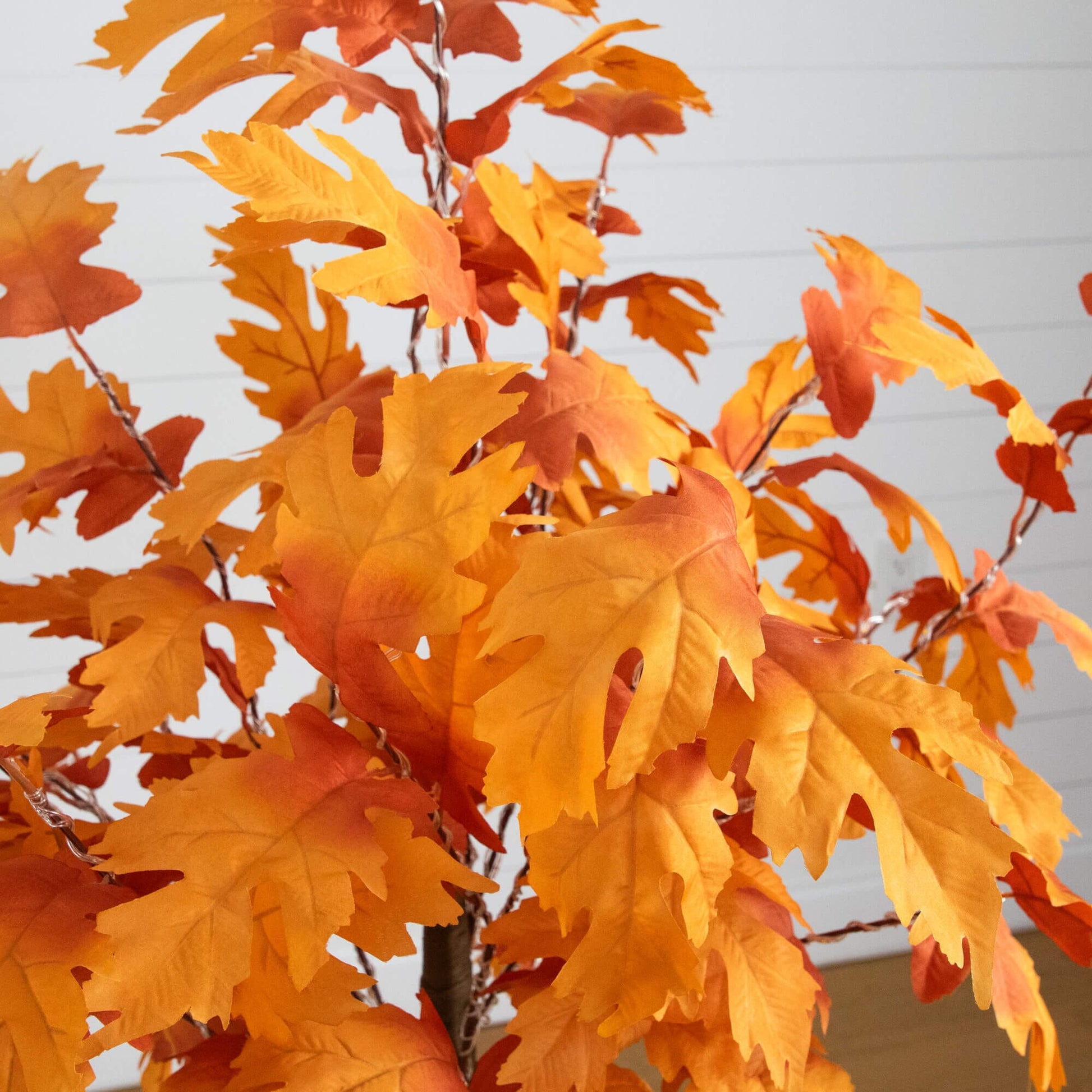 Tree Nearly Natural 5' pre-lit autumn maple artificial tree with 240 warm white LEDs on Tampa Home & Garden Store