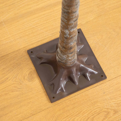 Artificial Eucalyptus Tree and Warm LED Lights