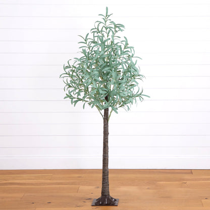 Artificial Olive Tree with 300 Warm LED Lights