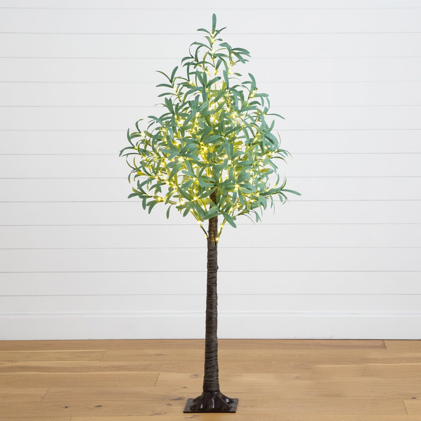 Artificial Olive Tree with 300 Warm LED Lights